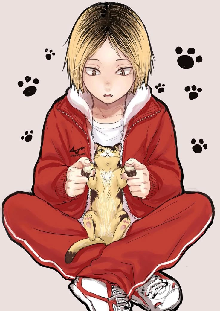 Cat Kenma hình tượng mèo tinh nghịch và đáng yêu