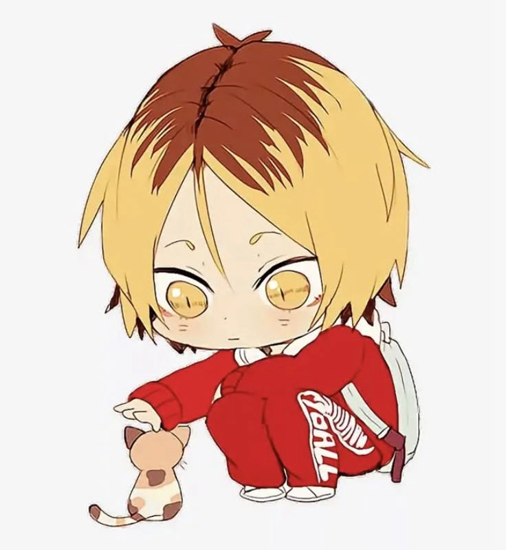 Kenma cat nét đáng yêu của chàng trai và chú mèo
