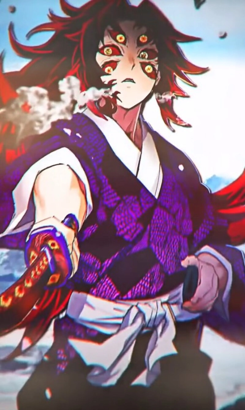 Kokushibo haori áo choàng mang phong cách samurai