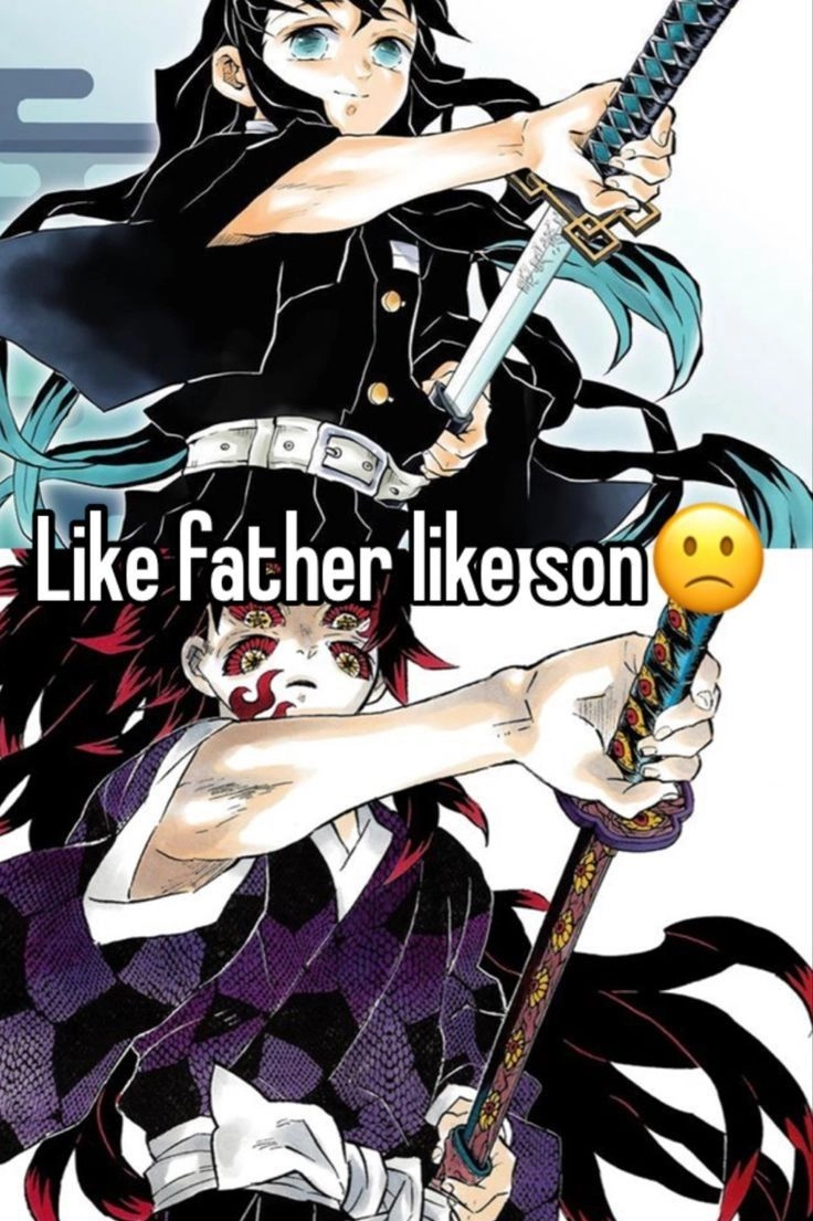Muichirou x Kokushibou mối liên kết huyết thống Kimetsu
