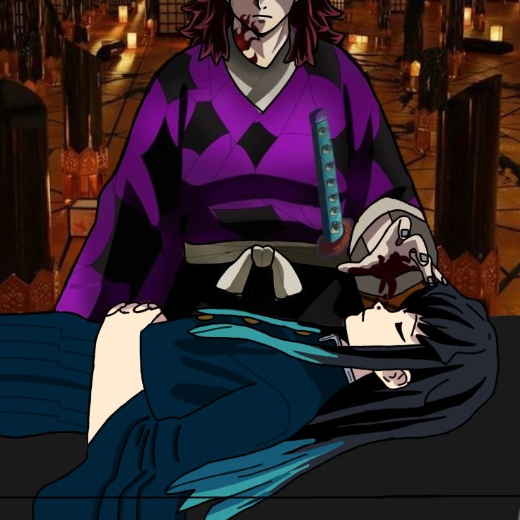Kokushibo × Muichiro khoảnh khắc đối đầu đầy ám ảnh