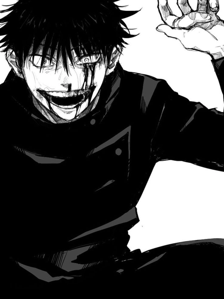 Megumi manga nét vẽ Fushiguro đầy cảm xúc