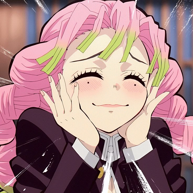 Mitsuri manga cute Luyến Trụ trong nét vẽ đáng yêu