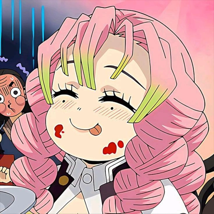 Anime Mitsuri cute Mitsuri với phong cách siêu kawaii
