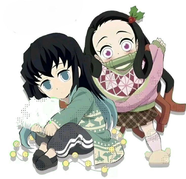 Nezuko x Muichiro tình bạn trong sáng giữa hai nhân vật