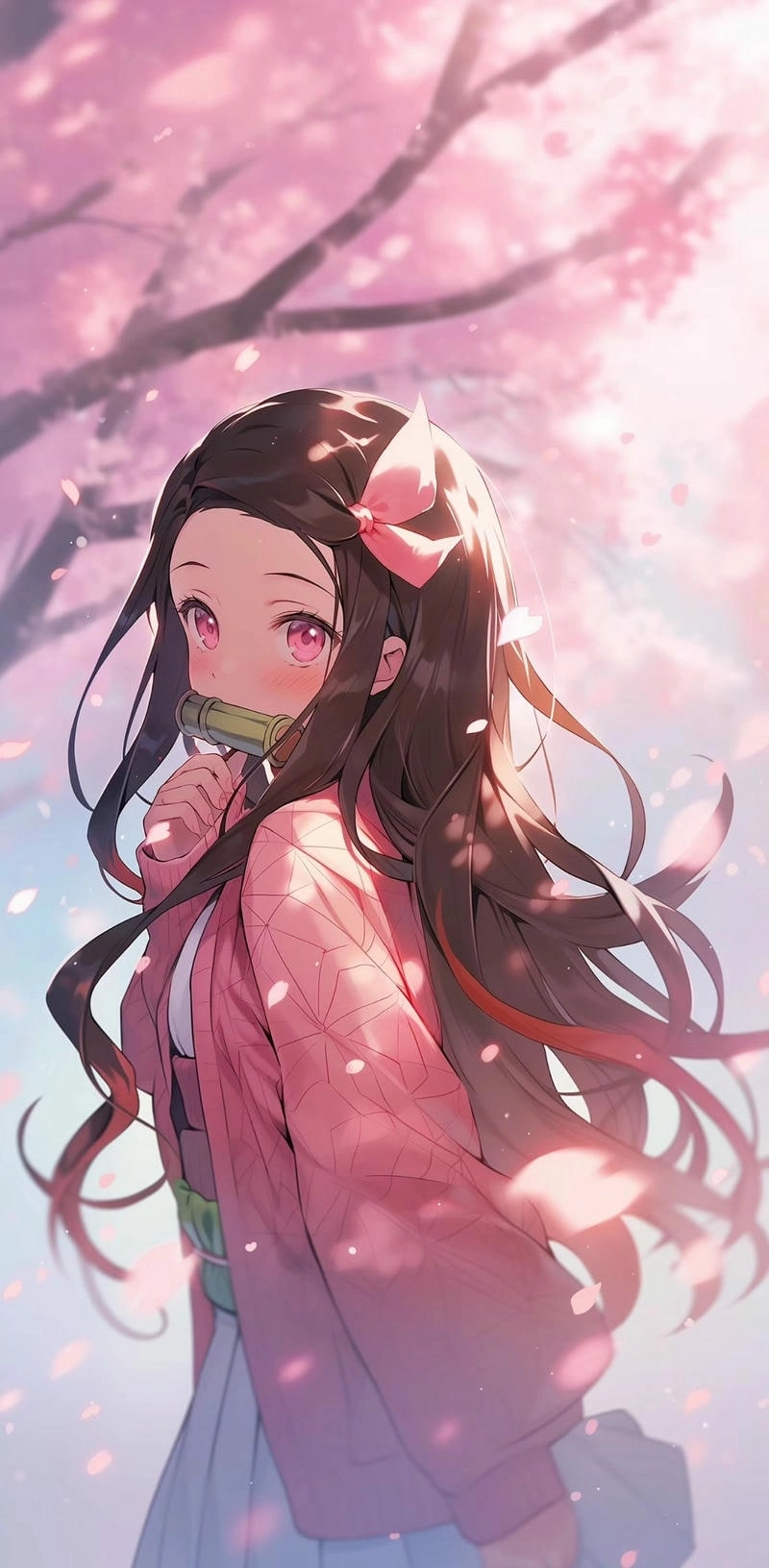 Kamado Nezuko cute nụ cười làm tan chảy trái tim fan