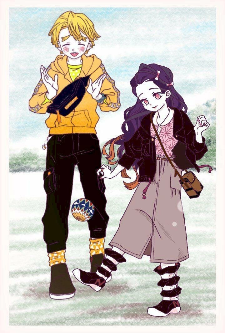 Nezuko x Zenitsu tình yêu ngọt ngào giữa hai trái tim