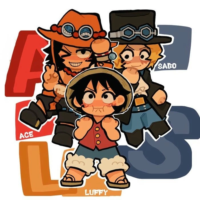 One Piece Chibi đáng yêu làm tan chảy mọi ánh nhìn