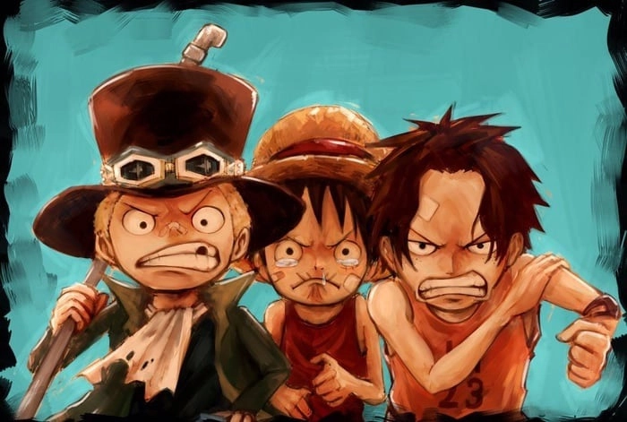 Hình One Piece Chibi cá tính theo phong cách riêng