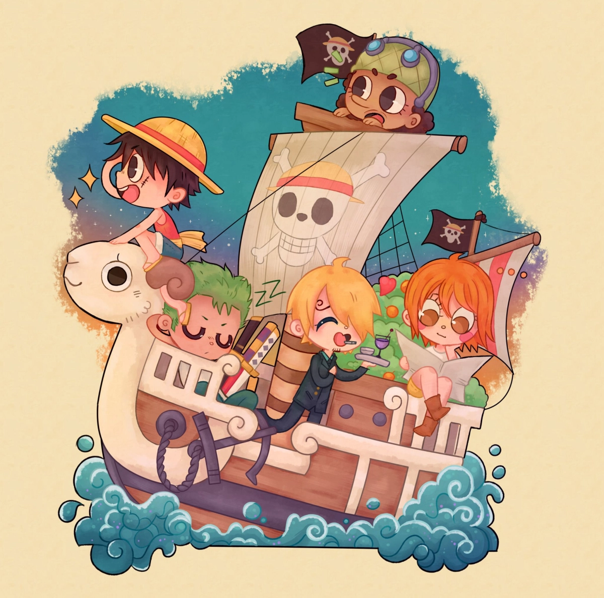 Avatar One Piece Chibi làm nổi bật cá tính riêng