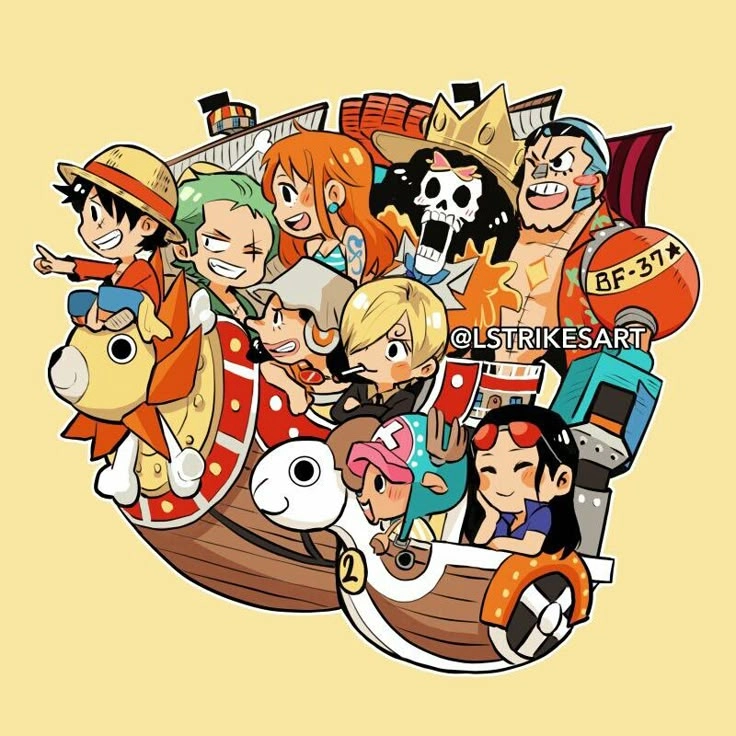 Anime One Piece Chibi Characters đẹp đến bất ngờ