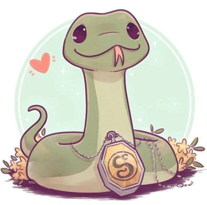 Con rắn chibi 2025 phiên bản mới đáng yêu