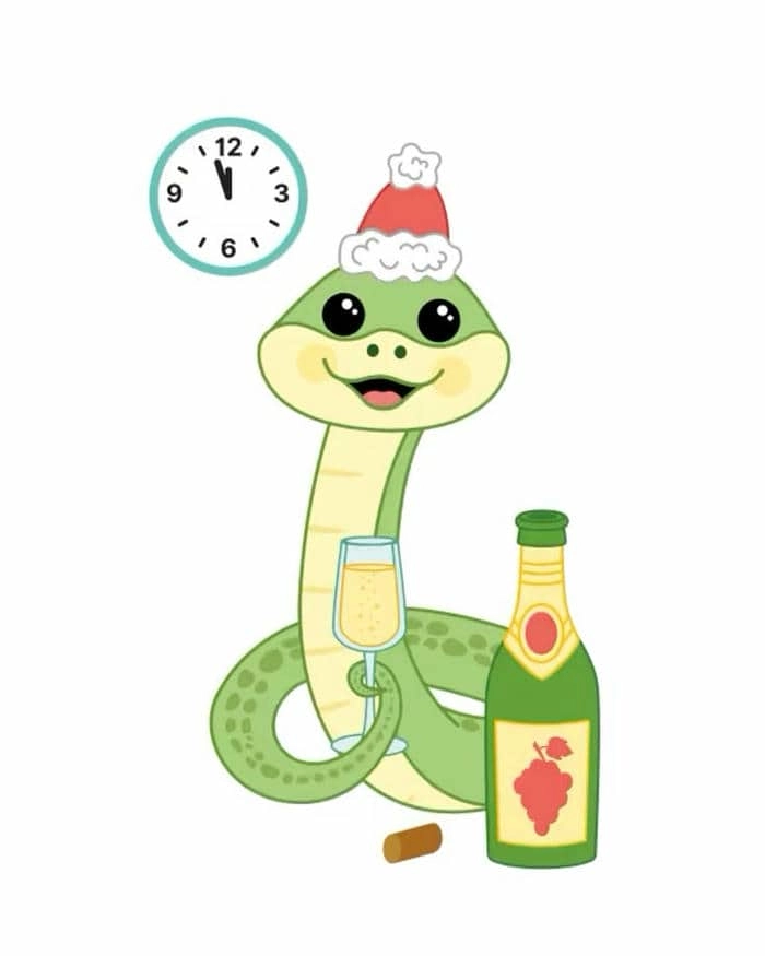 Chibi con rắn phiên bản nhỏ gọn đáng yêu