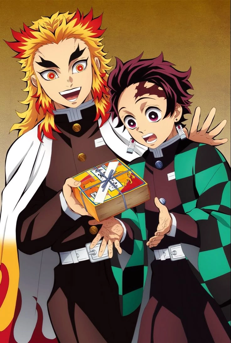 Rengoku ×tanjiro khoảnh khắc cảm động của cặp đôi fan yêu