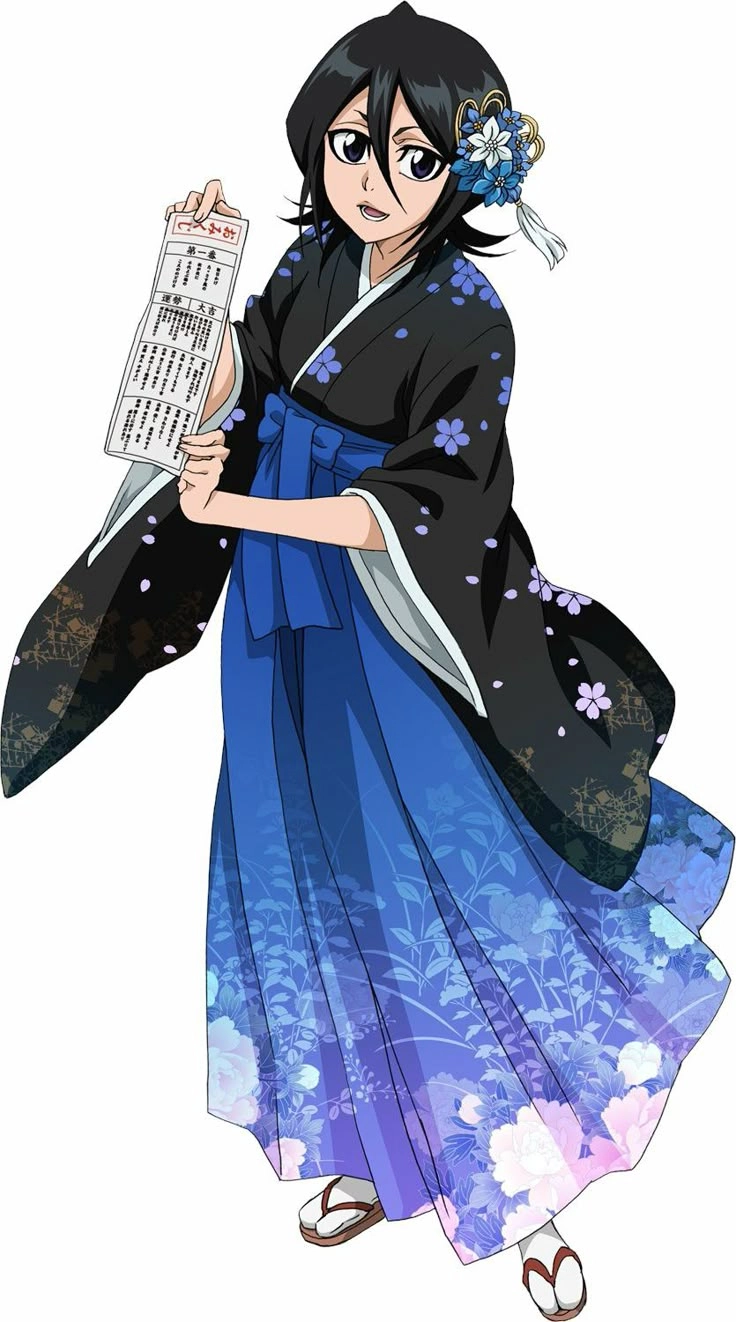 Bleach Rukia Kuchiki dòng dõi quý tộc đầy kiêu hãnh