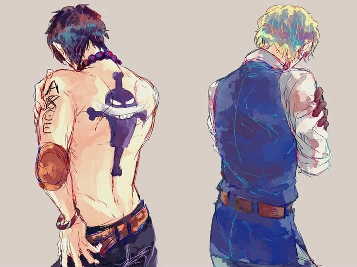 Ace x Sabo cặp đôi thân thiết được yêu thích