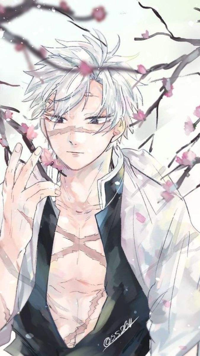 Sanemi anime nét vẽ sống động trong Kimetsu no Yaiba