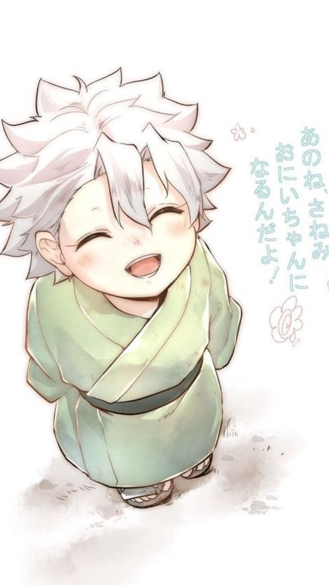 Demon Slayer chibi official art Sanemi siêu dễ thương