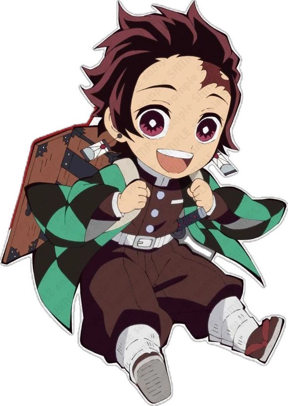 Tanjiro chibi cute phiên bản tí hon siêu đáng yêu