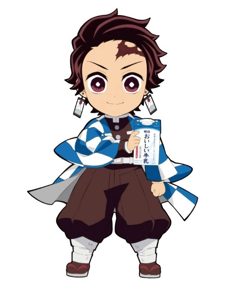 Ảnh Tanjiro chibi Tanjiro nhỏ nhắn làm xiêu lòng