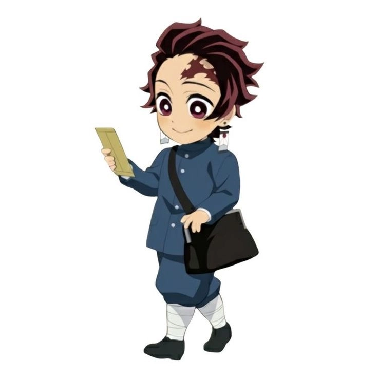 Tanjiro chibi dễ vẽ hướng dẫn tạo hình chibi đơn giản