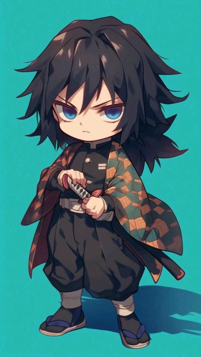 Chibi cute trong thanh gươm diệt quỷ đáng yêu