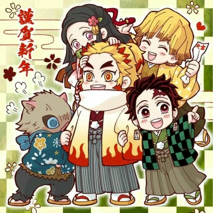 Phiên bản chibi cute của lưỡi gươm diệt quỷ