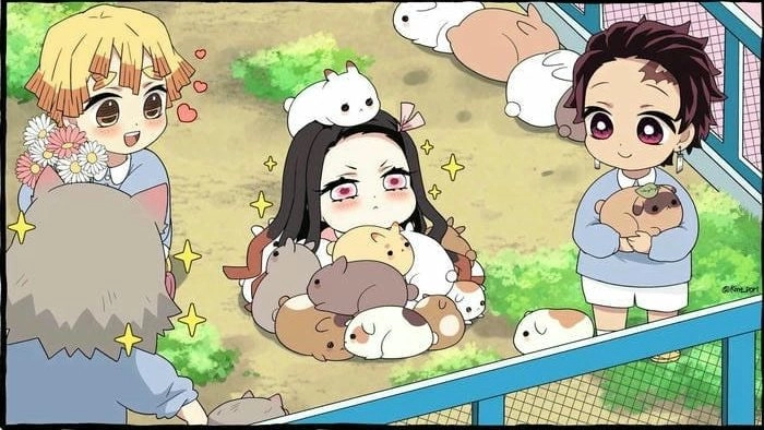 Ảnh chibi đẹp nhất của lưỡi gươm diệt quỷ