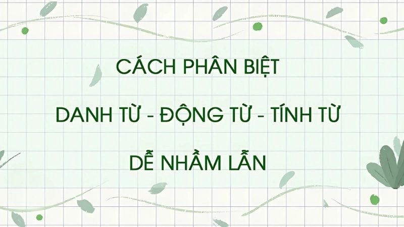 Tính từ là những từ như thế nào dùng để miêu tả đặc điểm, tính chất của sự vật