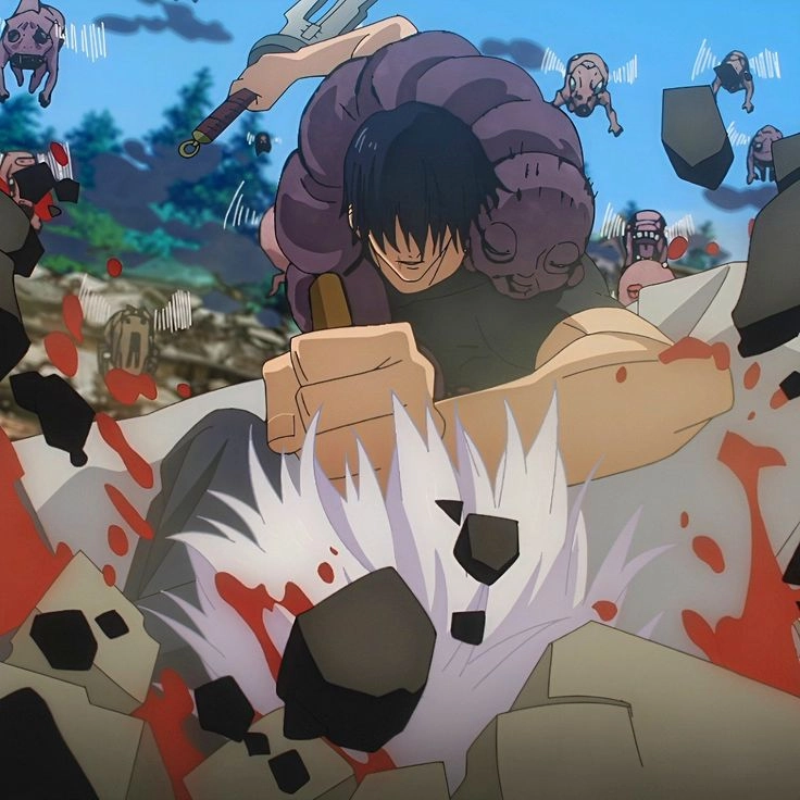 Toji death meme cái chết bi tráng hóa thành hài hước