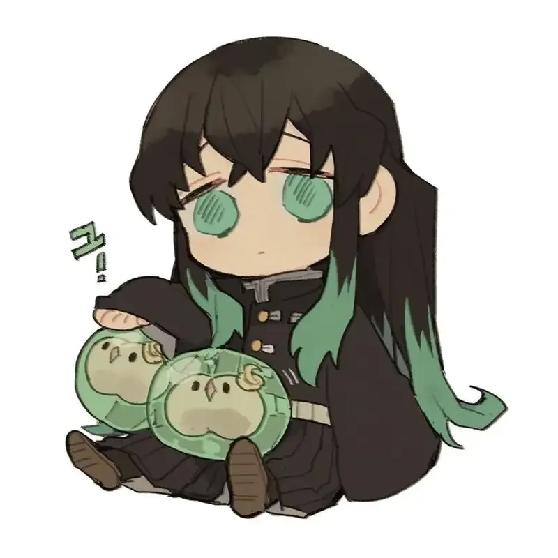 Ảnh Muichirou chibi bộ sưu tập chibi Hà Trụ kawaii