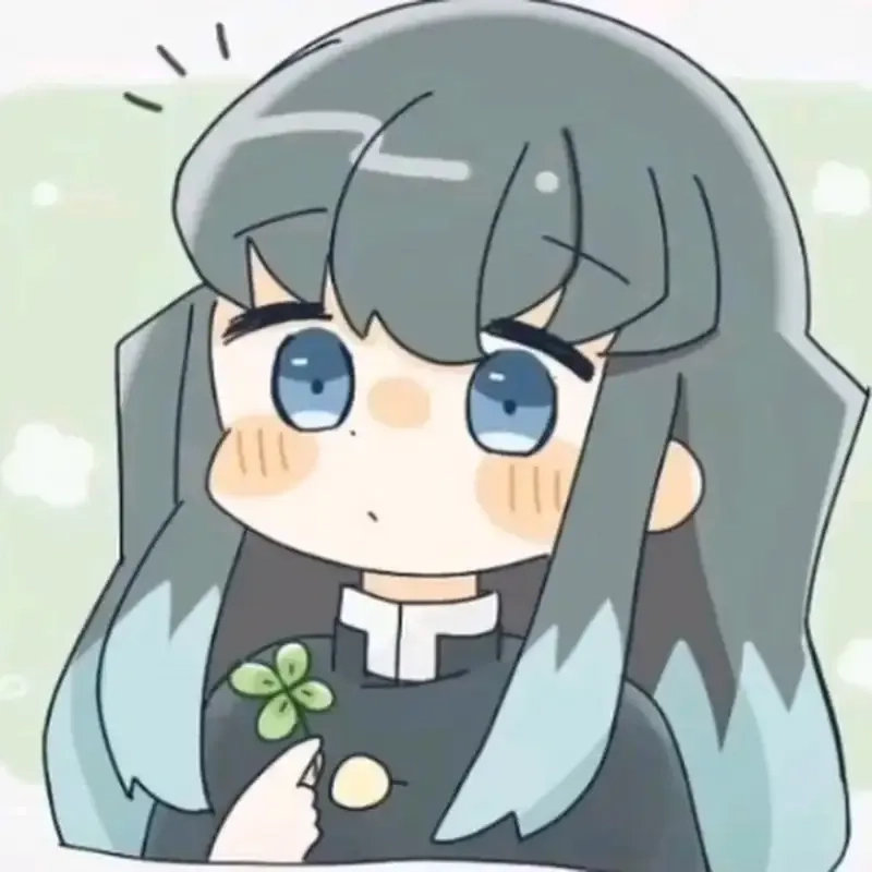 Hình Muichirou chibi Muichiro trong phong cách tí hon