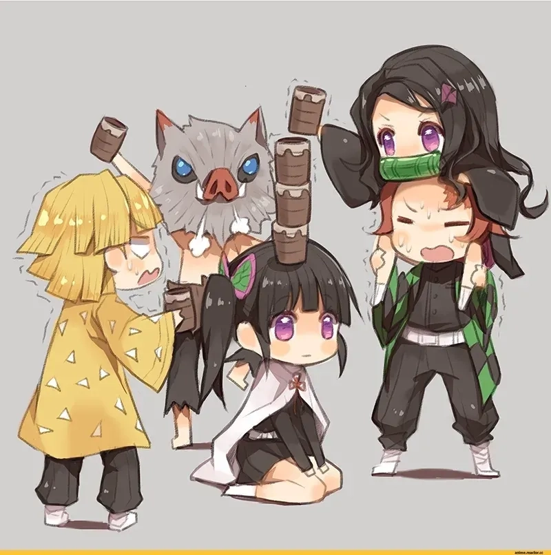 Ảnh Zenitsu chibi cute Zenitsu tí hon làm xiêu lòng