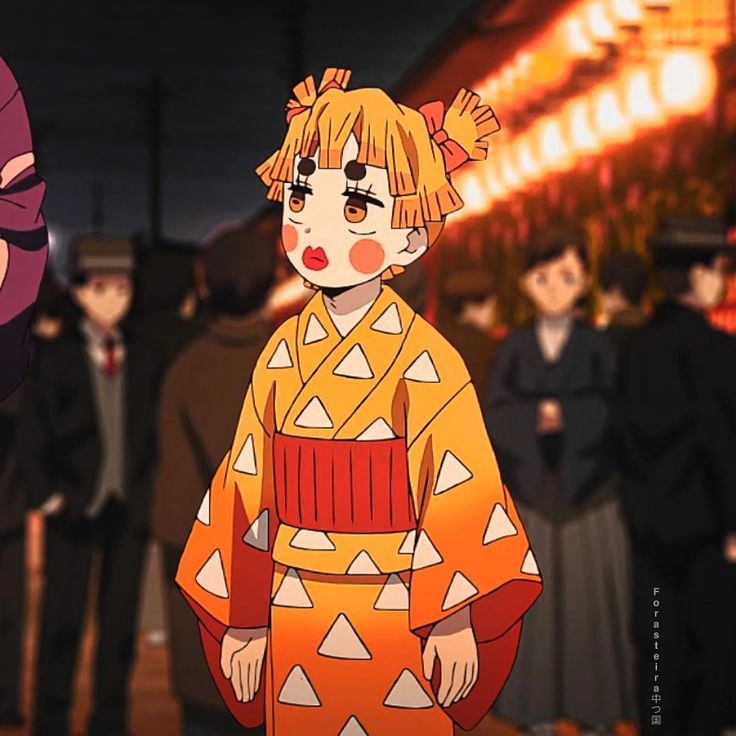 Demon Slayer Zenitsu cute phong cách dễ thương độc đáo