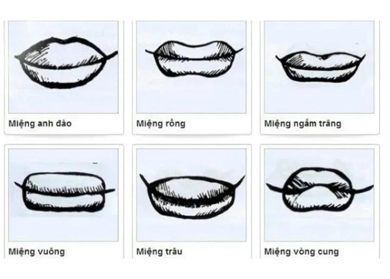 Giải mã luận đoán tính cách và vận mệnh qua dáng miệng