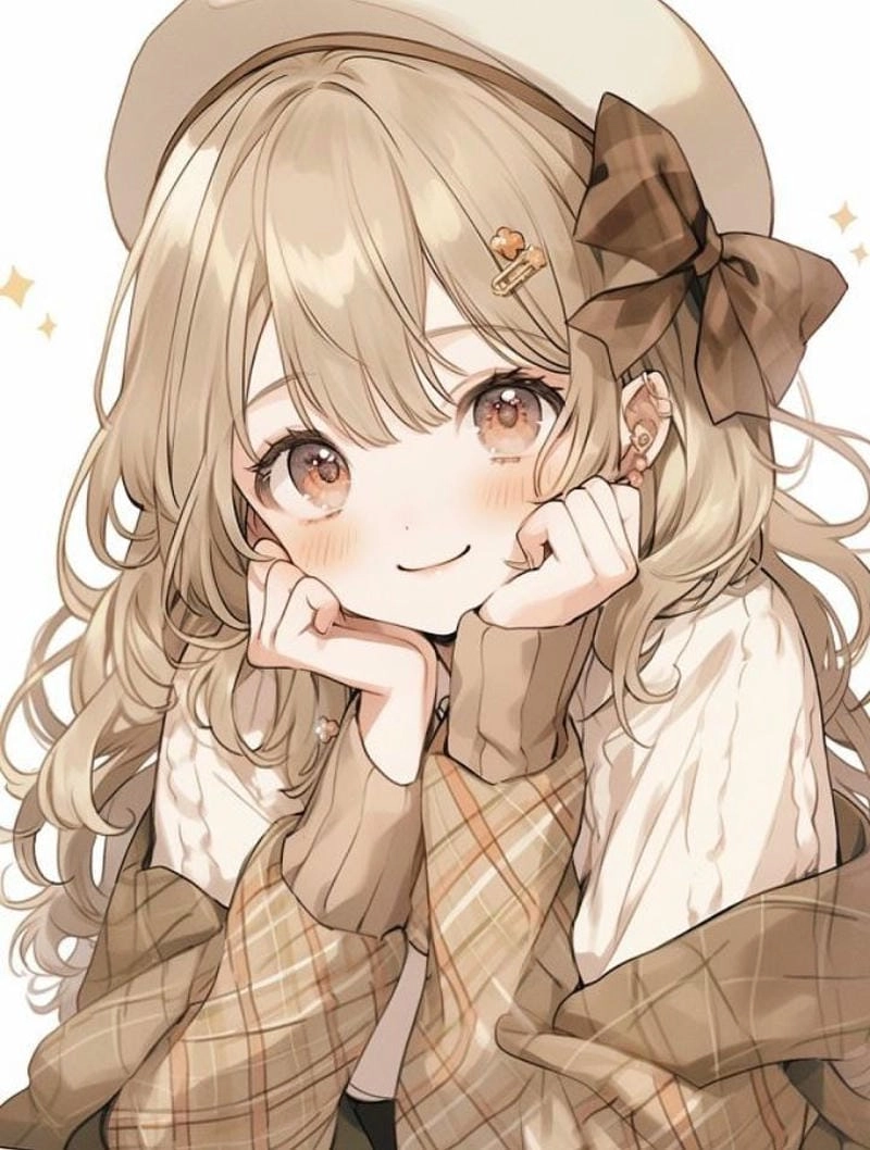 Top avatar anime nữ cute