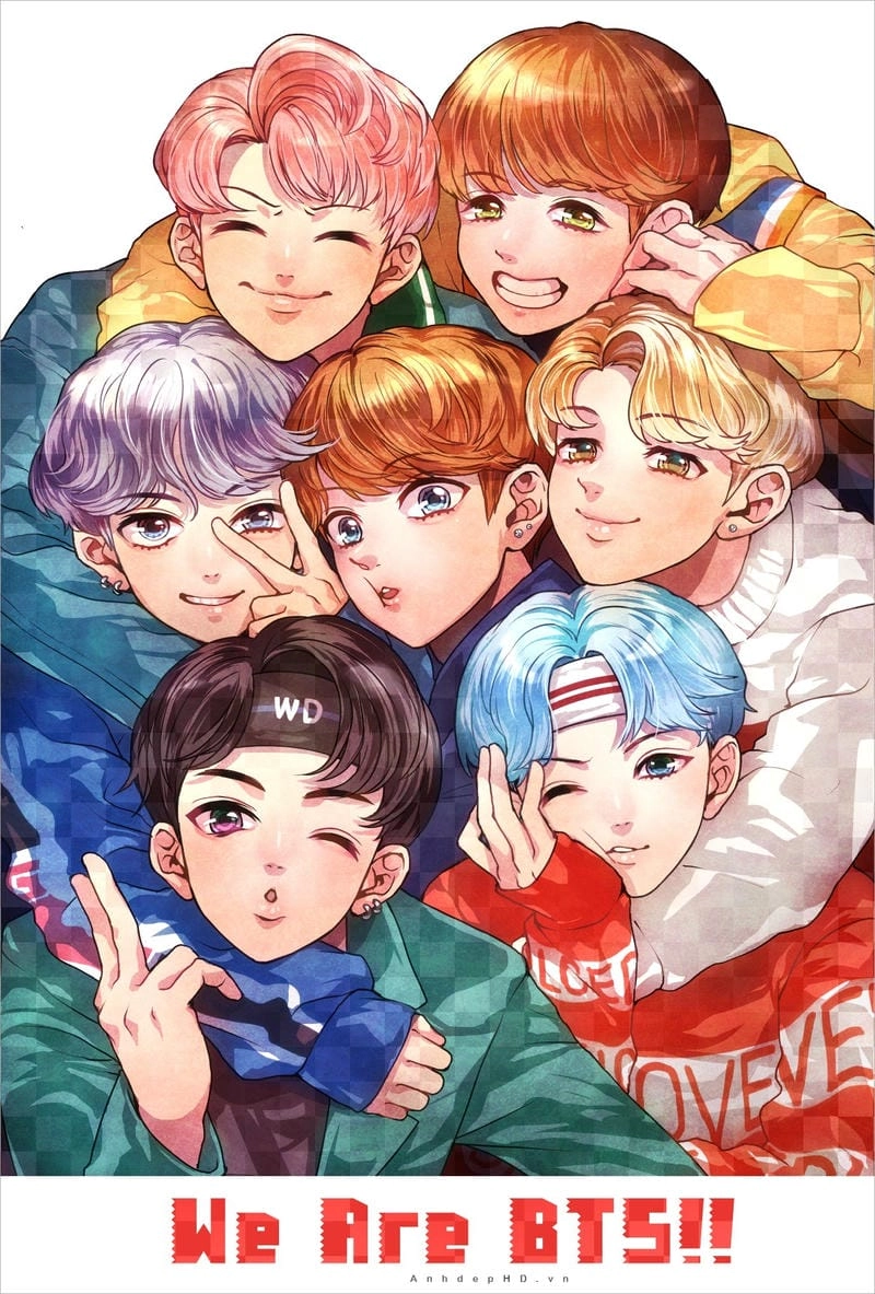Cùng nhau tìm ảnh bts đẹp