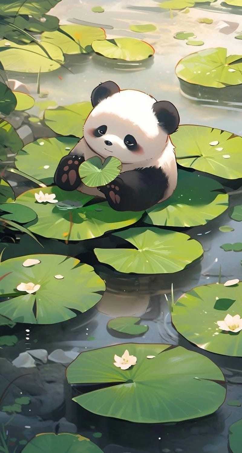 Sưu tầm hình ảnh gấu trúc 3d