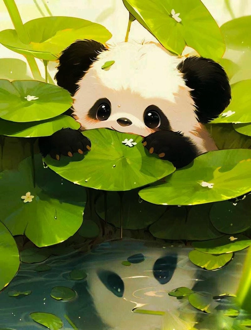 Chiêm ngưỡng hình ảnh gấu trúc cute