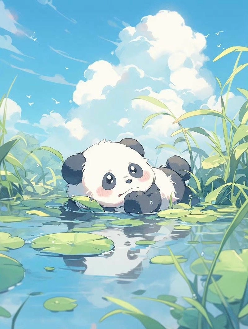 Gợi ý hình ảnh con gấu trúc
