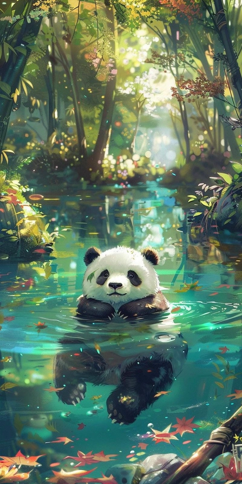 Săn hình ảnh gấu trúc ngầu