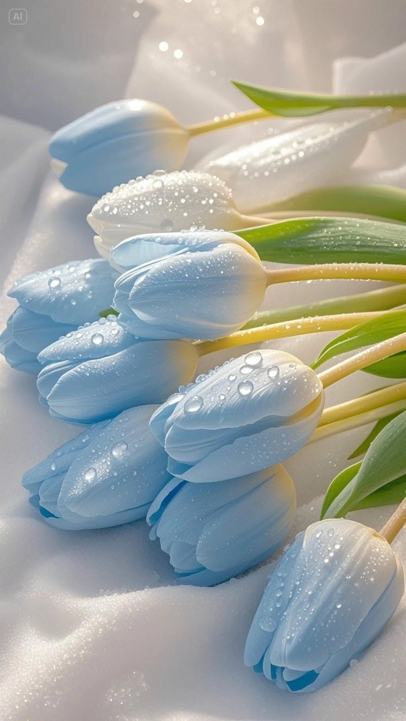 Đắm mình trong hình nền hoa tulip