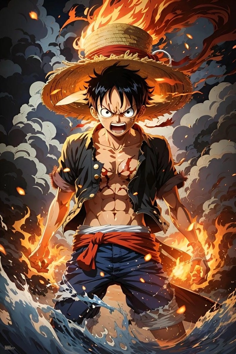 Đắm mình trong hình ảnh đẹp 3d luffy