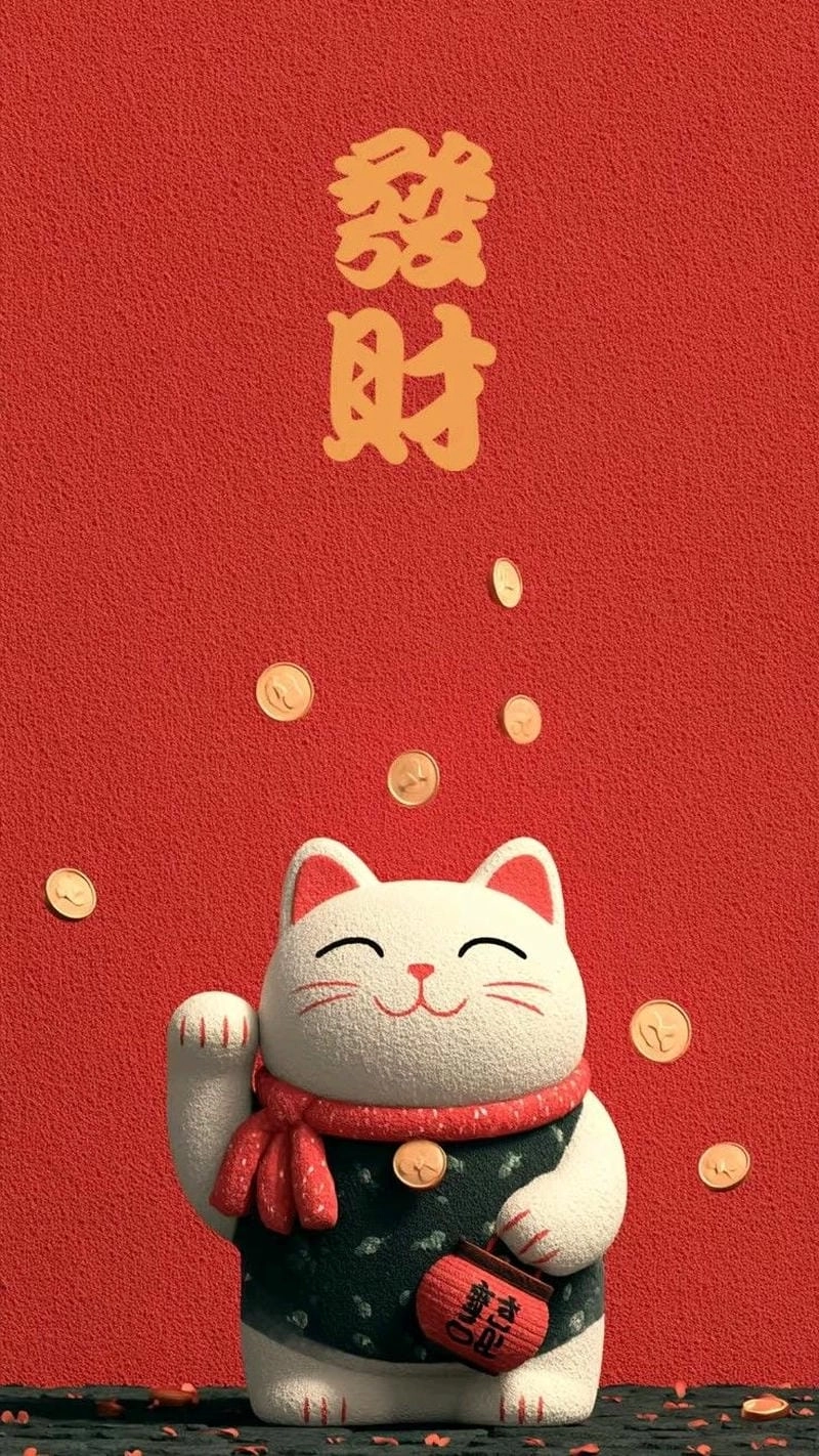 Cùng ngắm mèo thần tài vẫy tay
