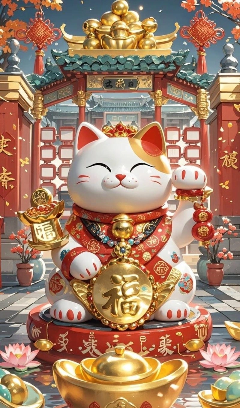 Tìm hiểu ý nghĩa của mèo thần tài