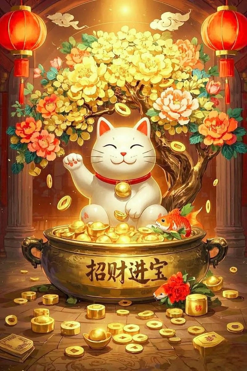 Khám phá lý do ảnh avatar mèo thần tài được yêu thích