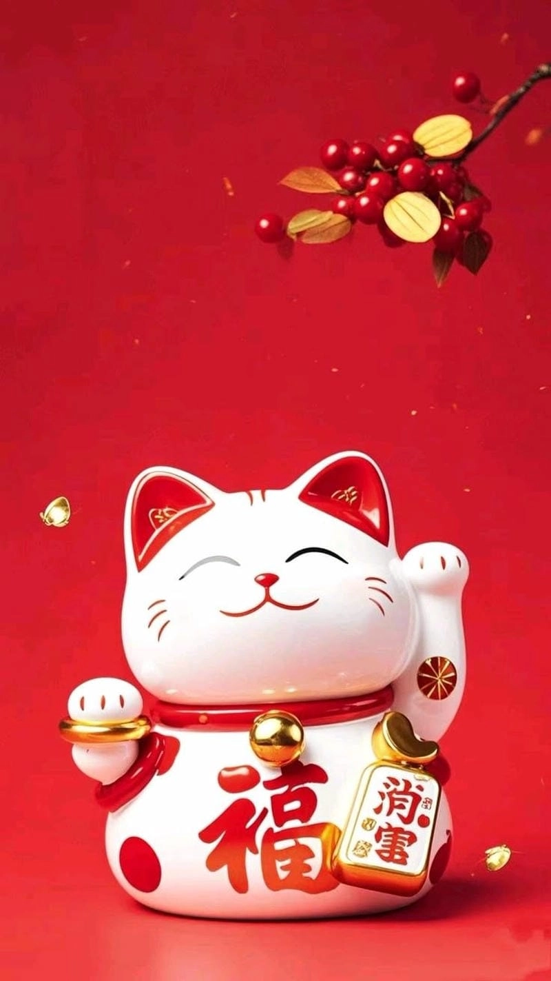 Gợi ý con mèo vẫy tay