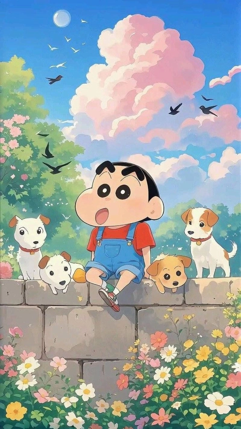 Sưu tầm avatar cu shin cute