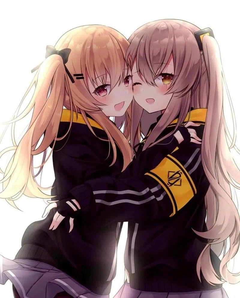 Tổng hợp ảnh đôi bạn thân nữ anime ngầu