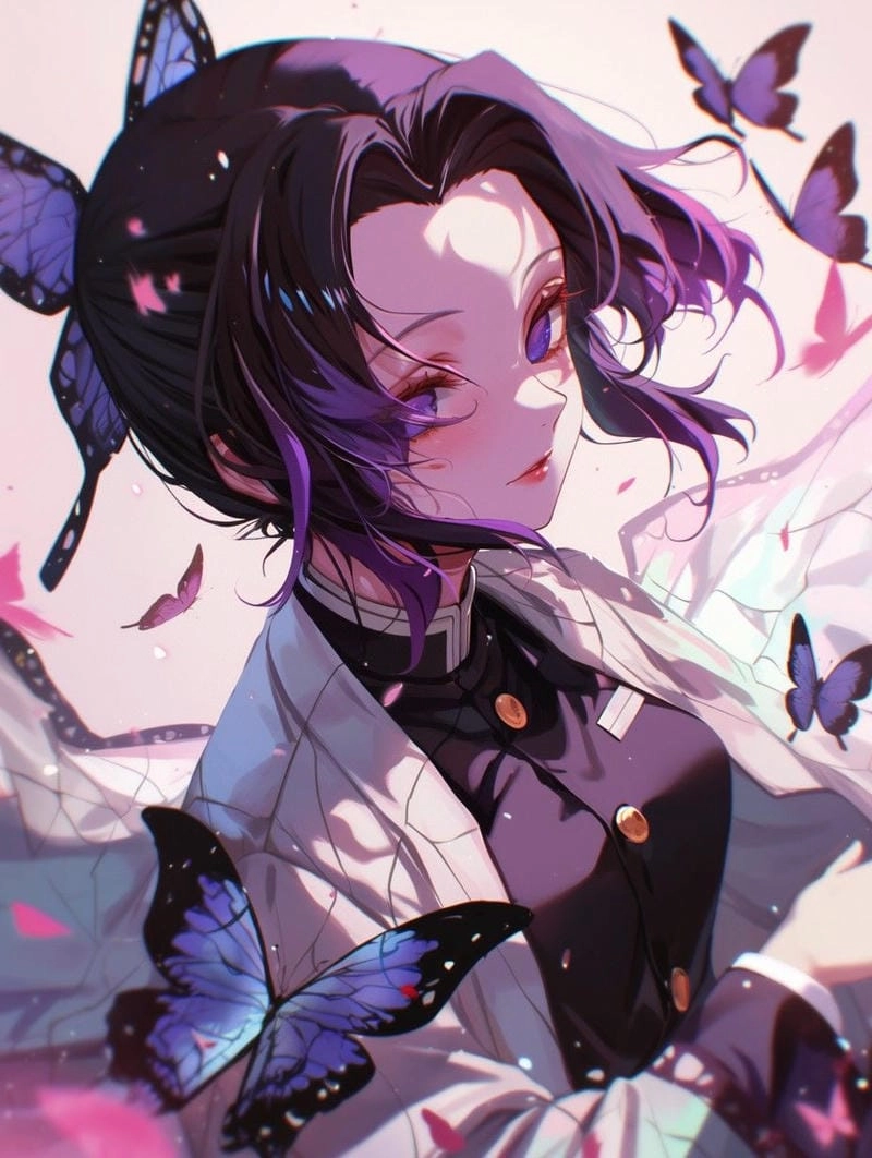 Đắm mình trong ảnh shinobu anime